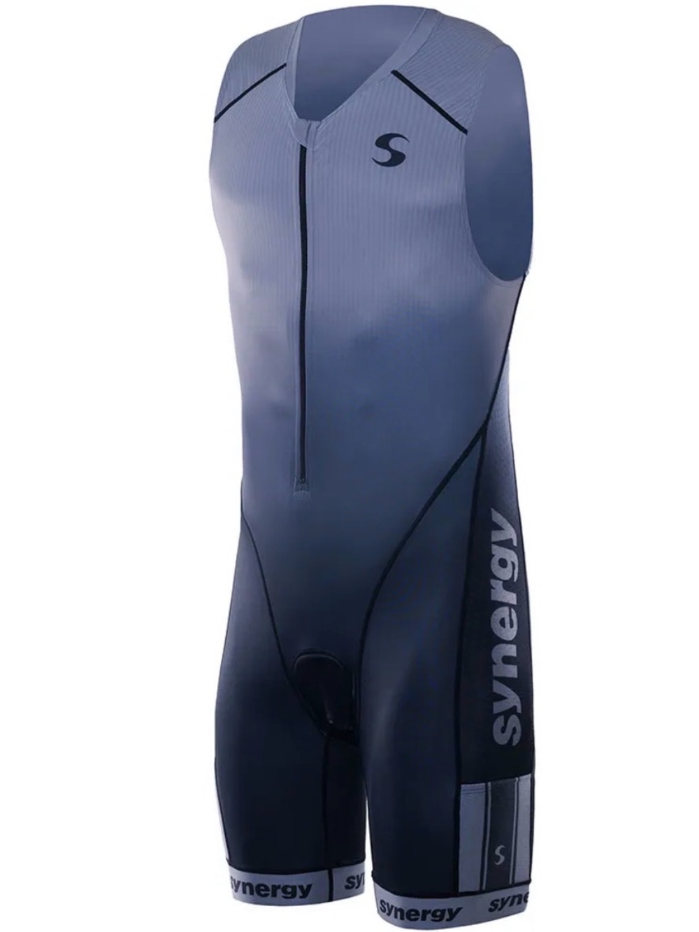 Men’s Gradient Blue Sleeveless Tri Suit